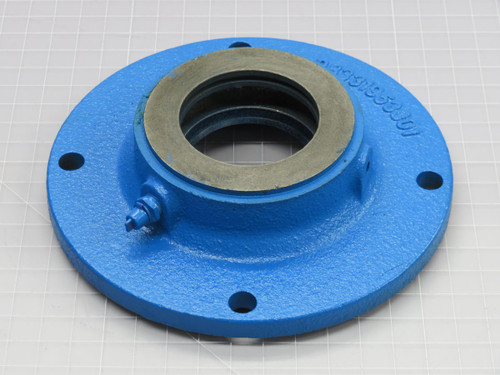 ITT  98331953001  Goulds Blue Cast Iron 4 Hole Flange Bearing  For Sale