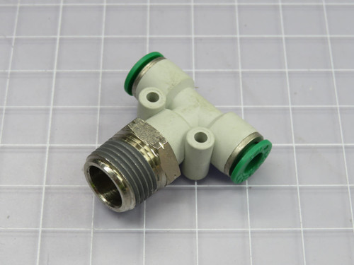 Lot of 10 Asco  INP114-104-022  Numatics PL SWVL Brnch Tee   For Sale