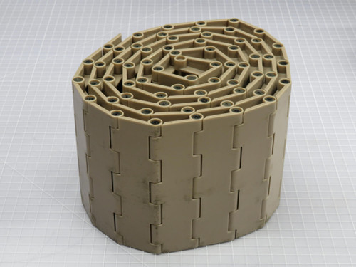 LOT OF 94 INCHES REXNORD 4705/06 MATTOP CHAINS T212558