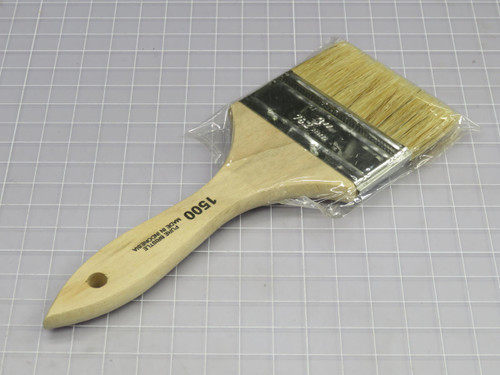 LOT OF 12 10077089150053 3'' WOOD HANDLE CHIP BRUSH T212514