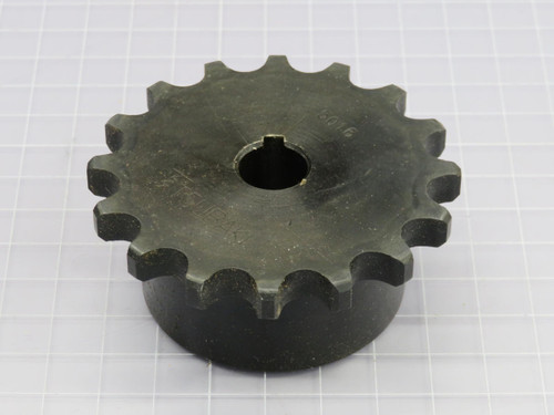 LOT OF 2 TSUBAKI 5016F-5/8 COUPLING SPROCKET T212533