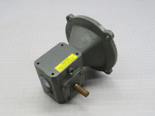 BOSTON GEAR F71015856 291693567672 RIGHT ANGLE WORM GEAR SPEED REDUCER T219052