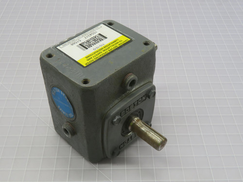 BOSTON GEAR 710-10-G RIGHT ANGLE WORM GEAR SPEED REDUCER T219056