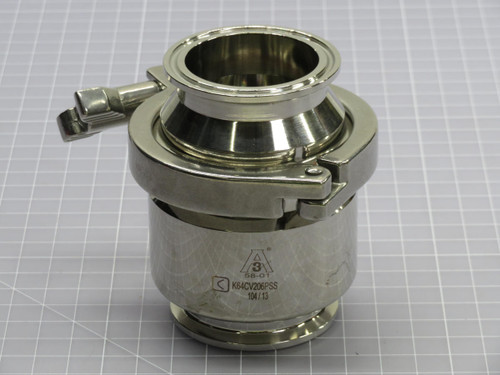 A3 K64CV206PSS STAINLESS CHECK VALVE T218653
