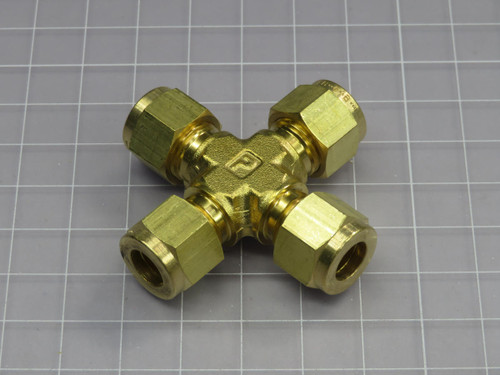 Lot of 5  PARKER  6ECR6-B  FITTING  For Sale