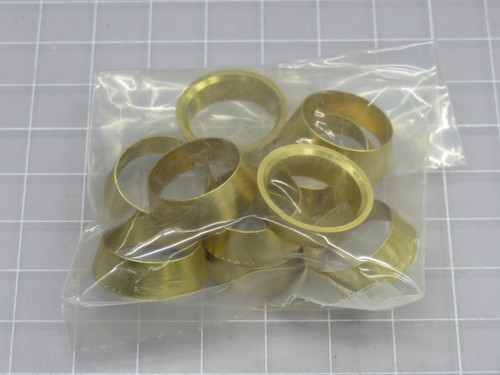 Lot of 10  Parker  12FF12-B  A-LOK Inch Tube Front Ferrule Fitting  For Sale