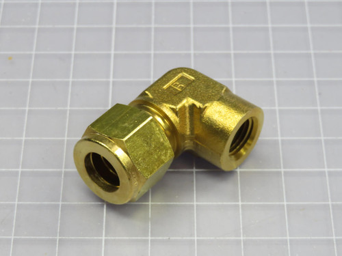 Lot of 5  Parker  8FEL4N-B  A-LOK Inch Tube NPT Female Elbow  For Sale