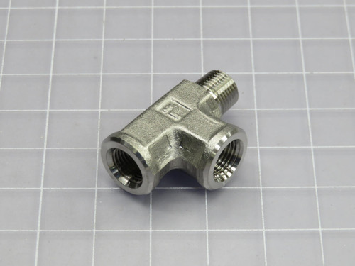 Lot of 5 Parker  5047076  Tee Pipe  For Sale