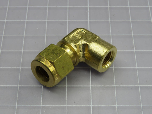 Lot of 5  Parker  6FEL2N-B  A-LOK Inch Tube NPT Female Elbow  For Sale