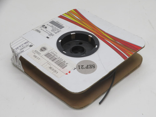 50 FT 3M  FP301-3/32-BLK  HEAT SHRINKABLE FLEXIBLE POLYOLEFIN TUBING  For Sale