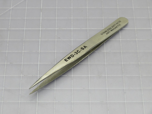 Lot of 20   EWD-3C-SA  STAINLESS ANTI ACID ANTI MAGNETIC Tweezers  For Sale