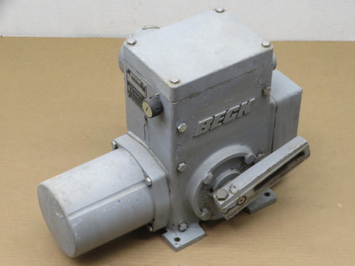 Beck   11-159-108798-03-02  Electric Rotary Actuator  For Sale