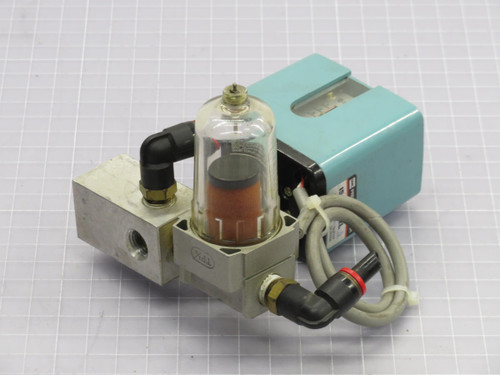 SMC  AFM2000 IS300-02L MIST SEPERATOR & PRESSURE SWITCH  For Sale