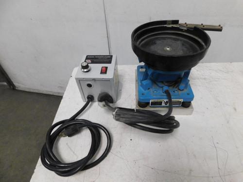 Syntron, Rodix  EB051, FC-40  Vibratory  magnetic parts bowl feeder w/speed control, 7 in.  For Sale