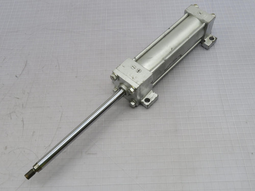 YATES INDUSTRIES  586778-7680 G3485 AIR CYLINDER PNEUMATIC PLATE CYLINDER  For Sale