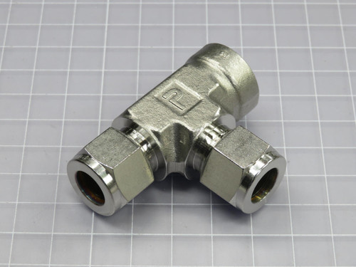 5  Parker  8FRT8N-316  Tube Fitting, NPT Female Run Tee  For Sale
