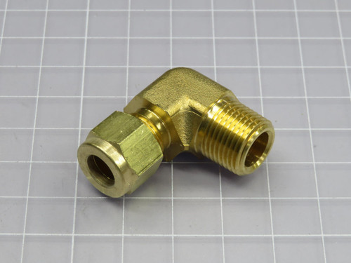 Lot of 40 Parker  6MSEL6N-B  A-LOK Inch Tube NPT Male Elbow  For Sale