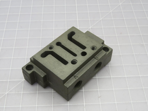 NUMATICS  203-166  3/4 BASE ASSEMBLY SIDE & BTM PORTS  For Sale