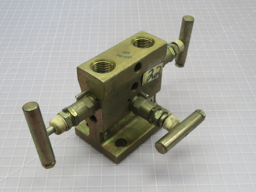ANDERSON GREENWOOD  M4TVIS-4  3-VALVE MANIFOLD  For Sale