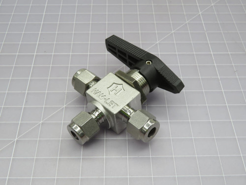 HAM-LET  H-800M-SS-L-1/4-T  BALL VALVE  For Sale