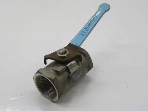 JAMESBURY  33 3600 TL  BALL VALVE
2IN
STAINLESS STEEL BODY / BALL / STEM  For Sale