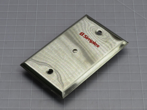 Simplex  2081-9018  Face Plate Stainless Steel Flush  For Sale