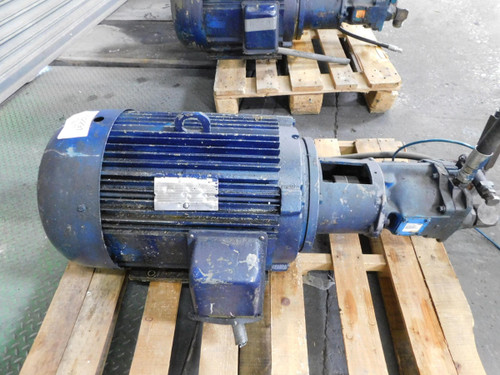 Eaton Vickers, Lincoln  02-341948, AF4P25TC61Y  Hydraulic pump with motor 25 HP, 230/460V  For Sale