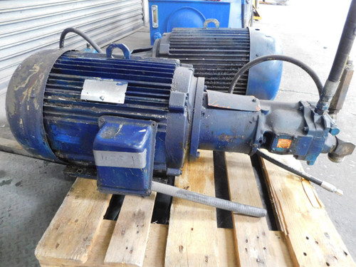 Eaton Vickers, Lincoln  02-341949, AF4P25TC61Y  Hydraulic pump with motor 25 HP, 230/460V  For Sale