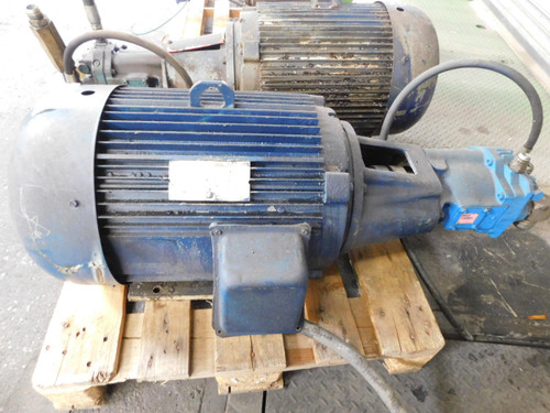 Eaton Vickers, Lincoln  02-341949, AF4P25TC61Y  Hydraulic pump with motor 25 HP, 230/460V  For Sale