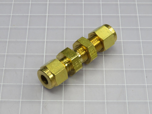 Lot of 11 Parker  4BC4-B  Hydraulic Fittings Ferrule Union Tube  For Sale