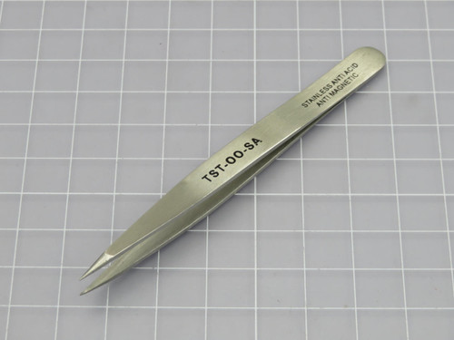 TESTEQUITY  EROPOODSA WEL-OODSA TWEEZER, FINE PT, ANTI-MAG  For Sale