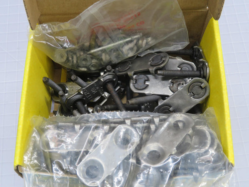 Lot of 25 FLEXCO  140E  SOLID PLATE FASTENER  For Sale