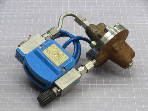 KROHNE  DK32 TX-9231 FLOWMETER, PRESSURE REGULATOR  For Sale