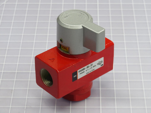SMC  VHS400-03-X1  HAND VALVE  For Sale