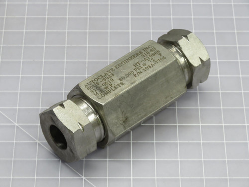 AUTOCLAVE ENGINEERS  103A-7706  HIGH PRESSURE COUPLING  For Sale