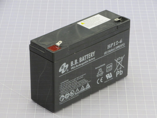BB BATTERY  BP12-6  BATTERY  For Sale