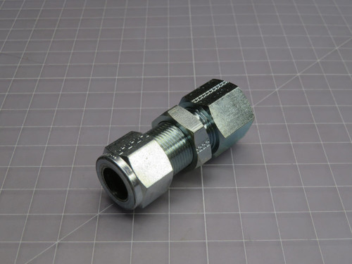 Lot of 5 PARKER  8-6 GH2BZ-S  FEMALE BULKHEAD CONNECTOR  For Sale