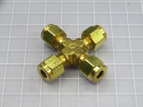 PARKER  4B  BRASS TUBE FITTINGS  For Sale