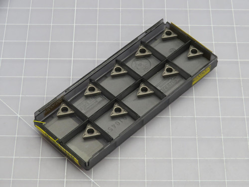 Lot of 10 SANDVIK  5755273 TPMT 09 0204-PF 5015 CARBIDE INSERTS  For Sale