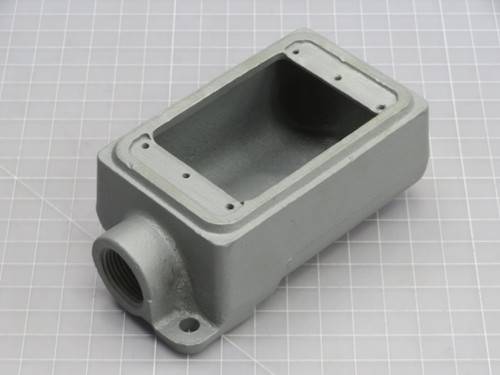 APPLETON  FS-1-75L  CAST DEVICE BOX, SINGLE GANG  For Sale