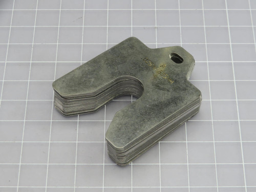 Lot of 20 MAUDLIN PRODUCTS  MSA025  SLOTTED SHIM STOCK STAINLESS STEEL  For Sale
