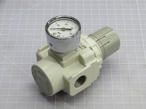 SMC  10-AR40-04BG-B  PNEUMATIC REGULATOR  For Sale