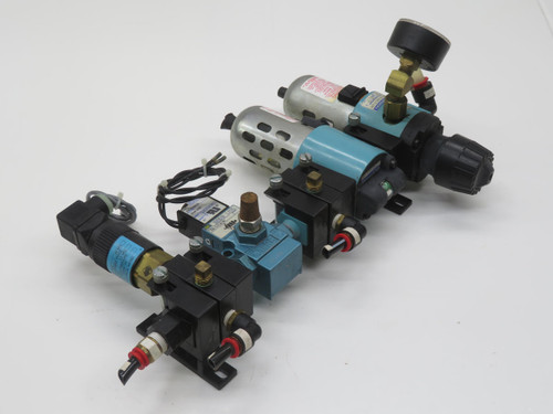 WILKERSON  CB6-03-000 55B-12-PI-221BA SOLENOID VALVE ASSEMBLY FILTER / REGULATOR  For Sale