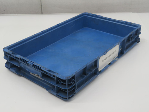 Lot of 70     Blue Commercial Tray Bins 24x12x3.5   For Sale