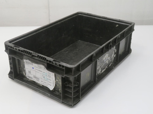 Lot of 36     BLACK Commercial BINS 24X14X8  For Sale