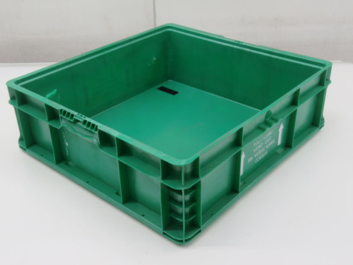 Lot of 24     Green Commercial Tray Bins 24x24x7.5  For Sale
