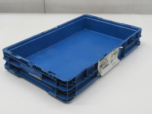Lot of 24     Blue Commercial Tray Bins 24x12x3.5   For Sale