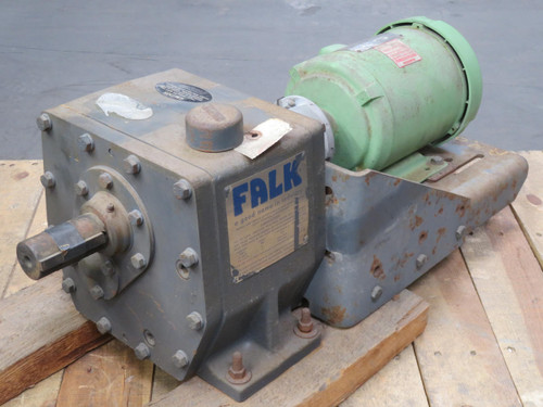 FALK  1020F-2A  GEARBOX SPEED REDUCER W/HIGH EFFICIENCY MOTOR  For Sale