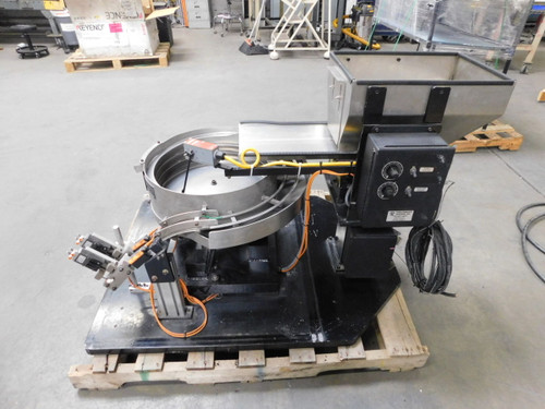 Performance Feeders    Vibratory bowl feeder 18"S.S., Hopper 18x13"S.S., Control & Table  For Sale