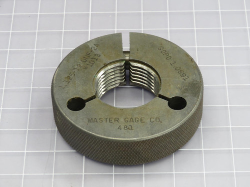MASTER GAGE  1.125-12  MACHINE TOOL  For Sale